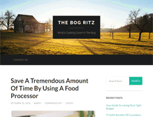 Tablet Screenshot of bogritz.com